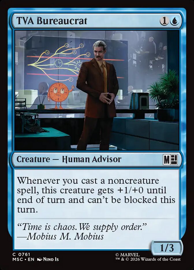 TVA Bureaucrat — Marvel Super Heroes Commander (MSC) #761