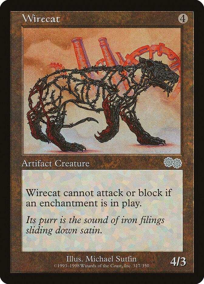 Wirecat — Urza's Saga (USG) #317