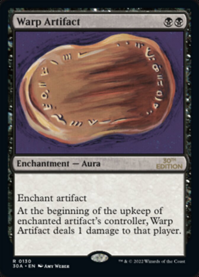 Warp Artifact — 30th Anniversary Edition (30A) #130