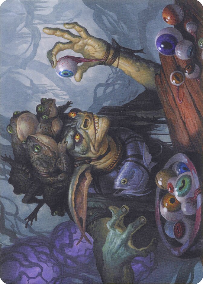 Warteye Witch // Warteye Witch — Modern Horizons Art Series (AMH1) #8