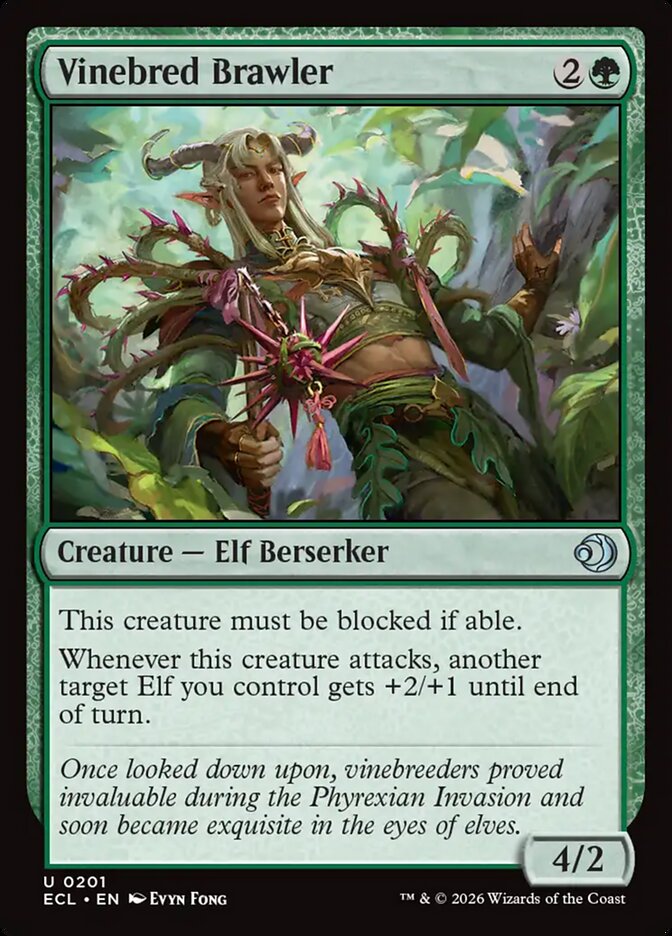 Vinebred Brawler — Lorwyn Eclipsed (ECL) #201