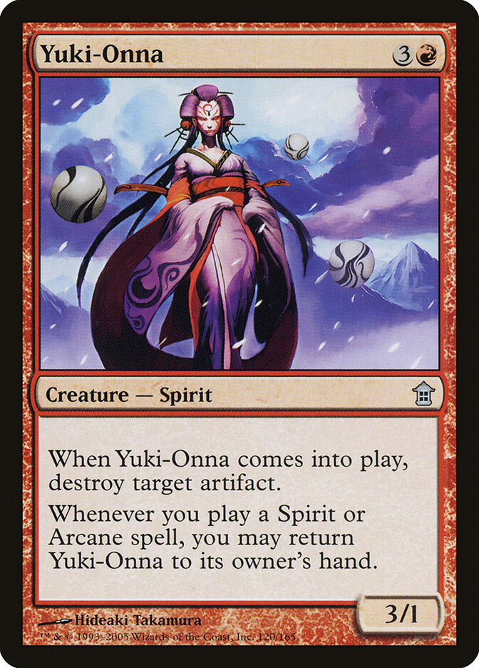 Yuki-Onna — Saviors of Kamigawa (SOK) #120