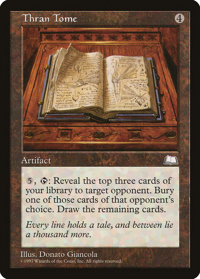 Thran Tome — Weatherlight (WTH) #160