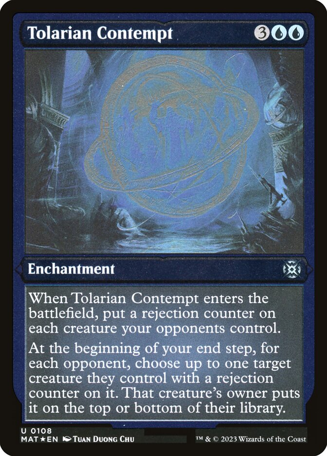 Tolarian Contempt — March of the Machine: The Aftermath (MAT) #108