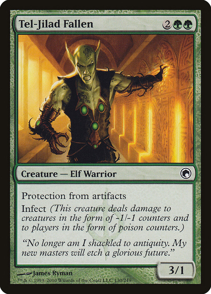 Tel-Jilad Fallen — Scars of Mirrodin (SOM) #130