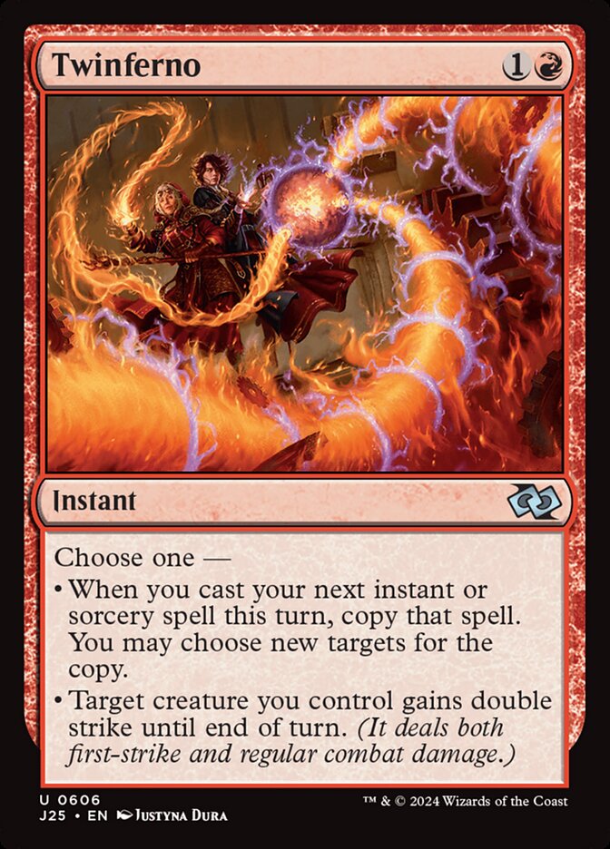 Twinferno — Foundations Jumpstart (J25) #606