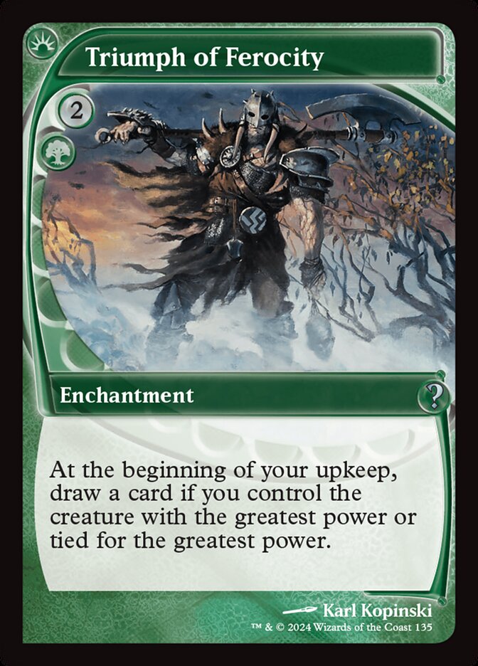 Triumph of Ferocity — Mystery Booster 2 (MB2) #135