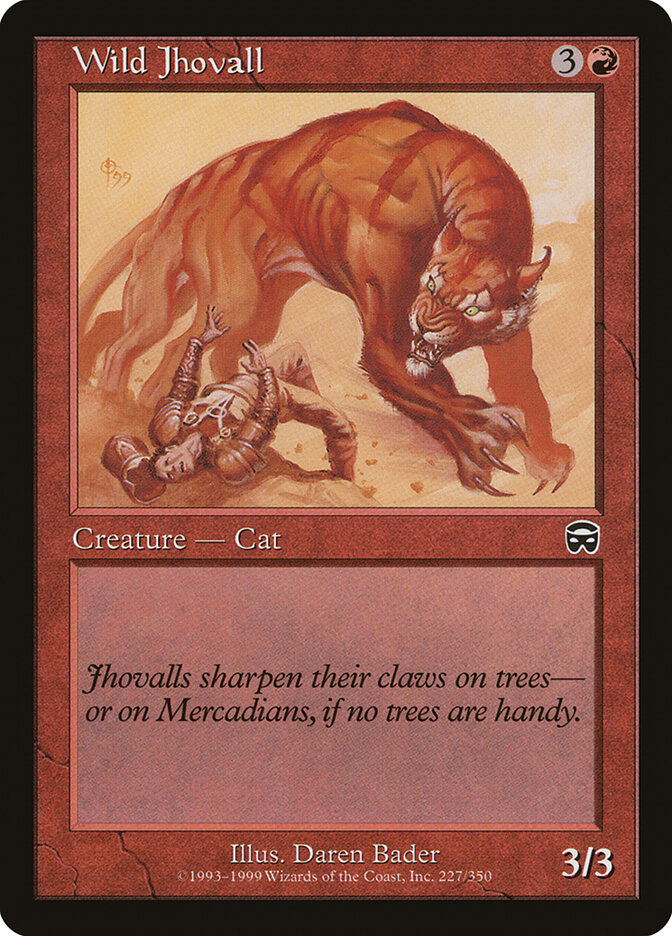 Wild Jhovall — Mercadian Masques (MMQ) #227