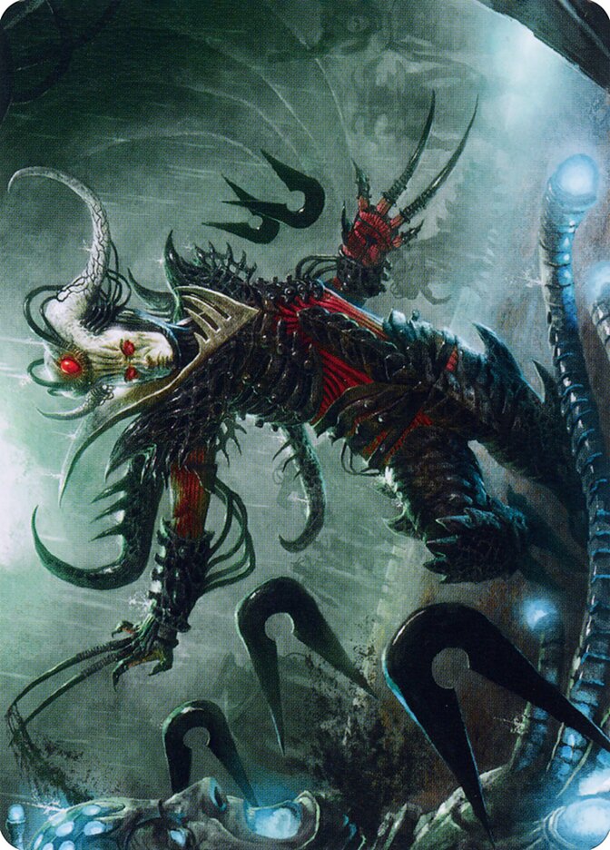 Vraan, Executioner Thane // Vraan, Executioner Thane — Phyrexia: All Will Be One Art Series (AONE) #24