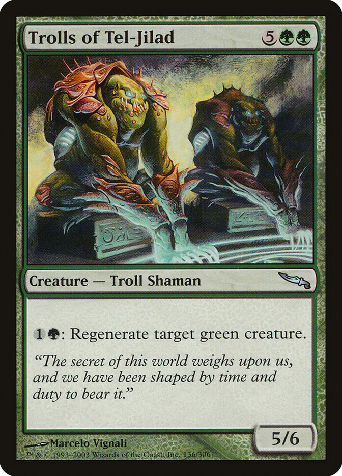 Trolls of Tel-Jilad — Mirrodin (MRD) #136
