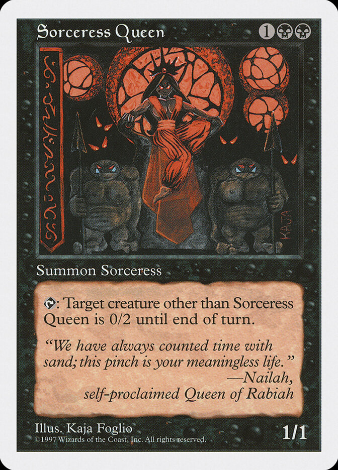 Sorceress Queen — Fifth Edition (5ED) #194