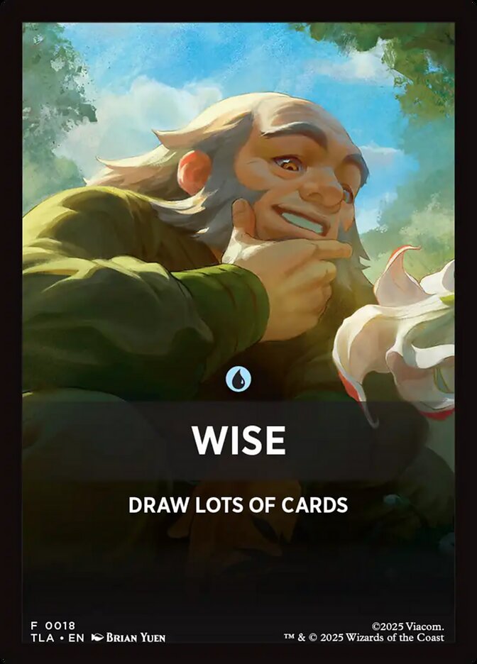 Wise — Avatar: The Last Airbender Jumpstart Front Cards (JTLA) #18