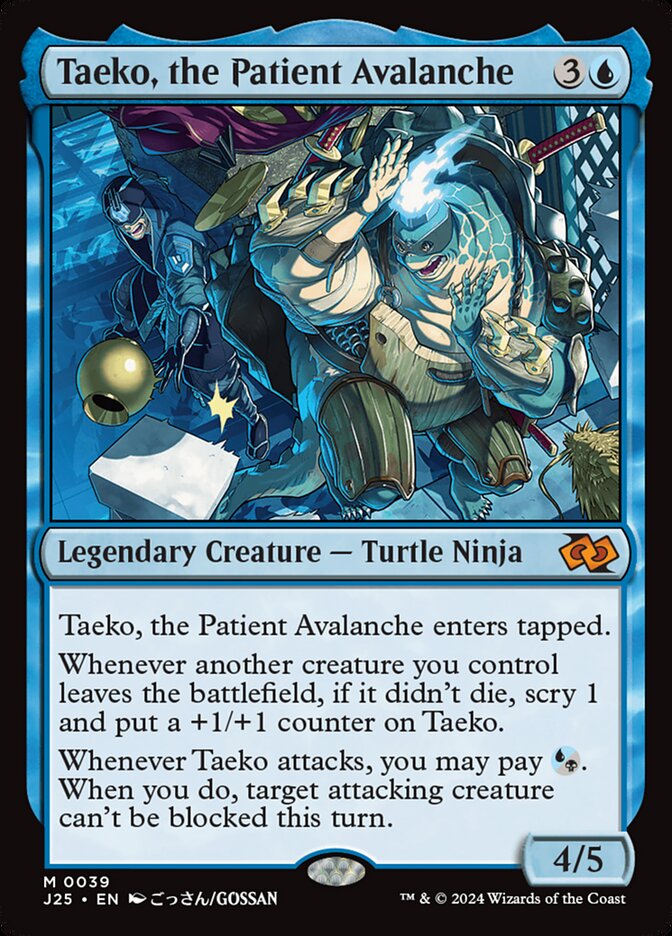 Taeko, the Patient Avalanche — Foundations Jumpstart (J25) #39