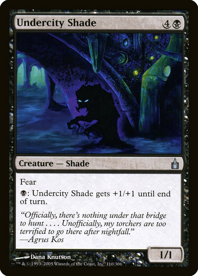 Undercity Shade — Ravnica: City of Guilds (RAV) #110