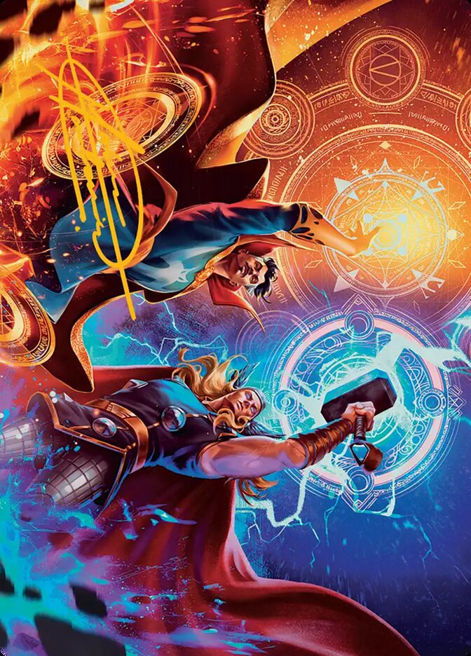 We Say Thee Nay! // We Say Thee Nay! — Marvel Super Heroes Art Series (AMSH) #7