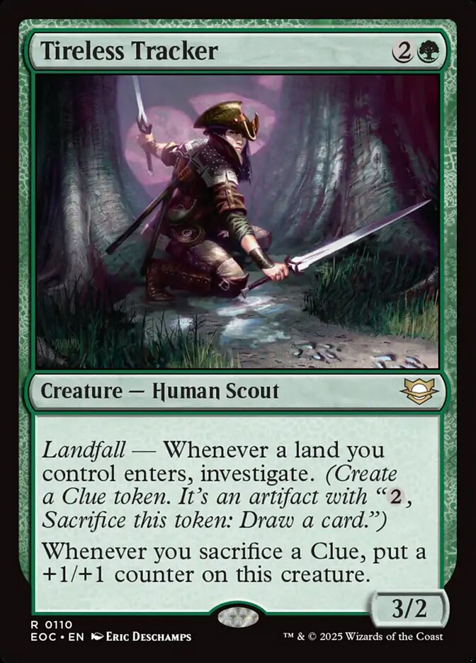 Tireless Tracker — Edge of Eternities Commander (EOC) #110