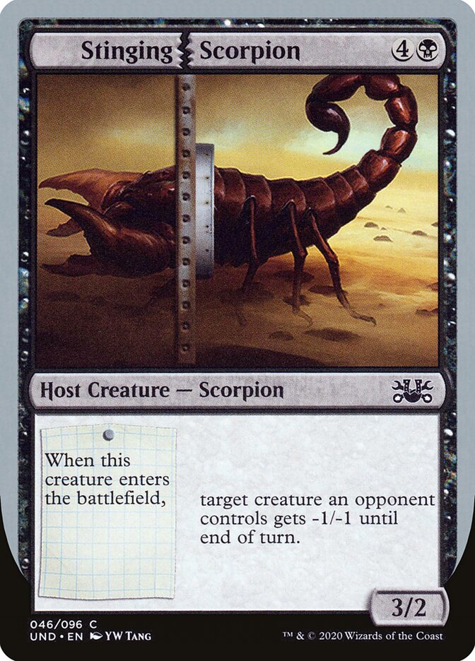 Stinging Scorpion — Unsanctioned (UND) #46