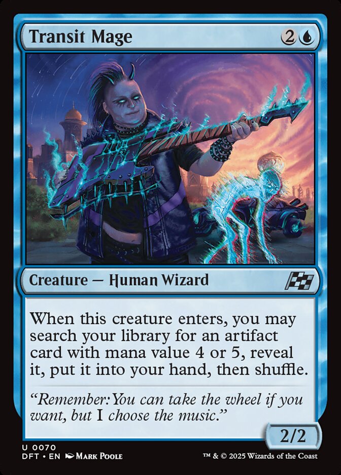 Transit Mage — Aetherdrift (DFT) #70