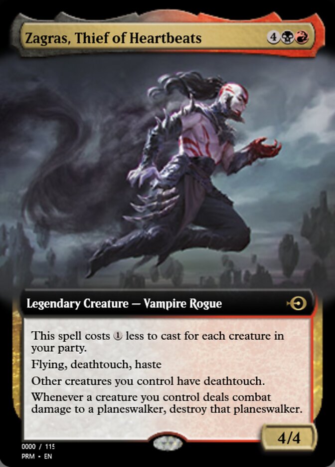 Zagras, Thief of Heartbeats — Magic Online Promos (PRM) #83816