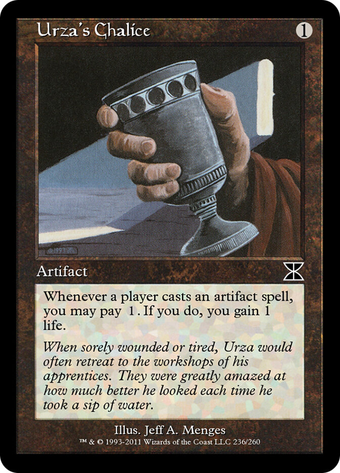 Urza's Chalice — Masters Edition IV (ME4) #236