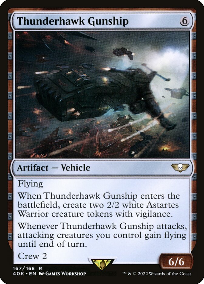 Thunderhawk Gunship — Warhammer 40,000 Commander (40K) #167