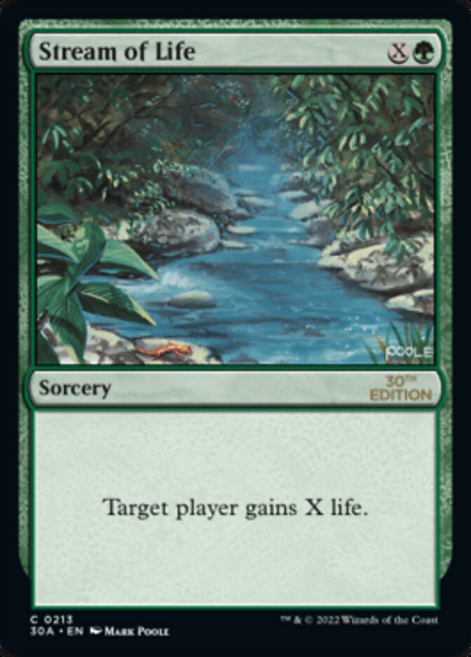 Stream of Life — 30th Anniversary Edition (30A) #213