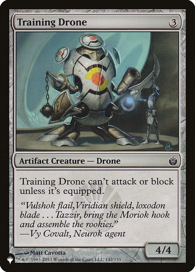 Training Drone — The List (PLST) #MBS-142