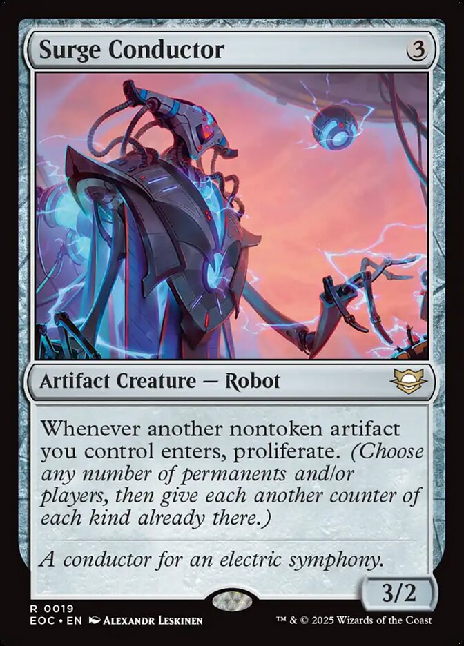 Surge Conductor — Edge of Eternities Commander (EOC) #19