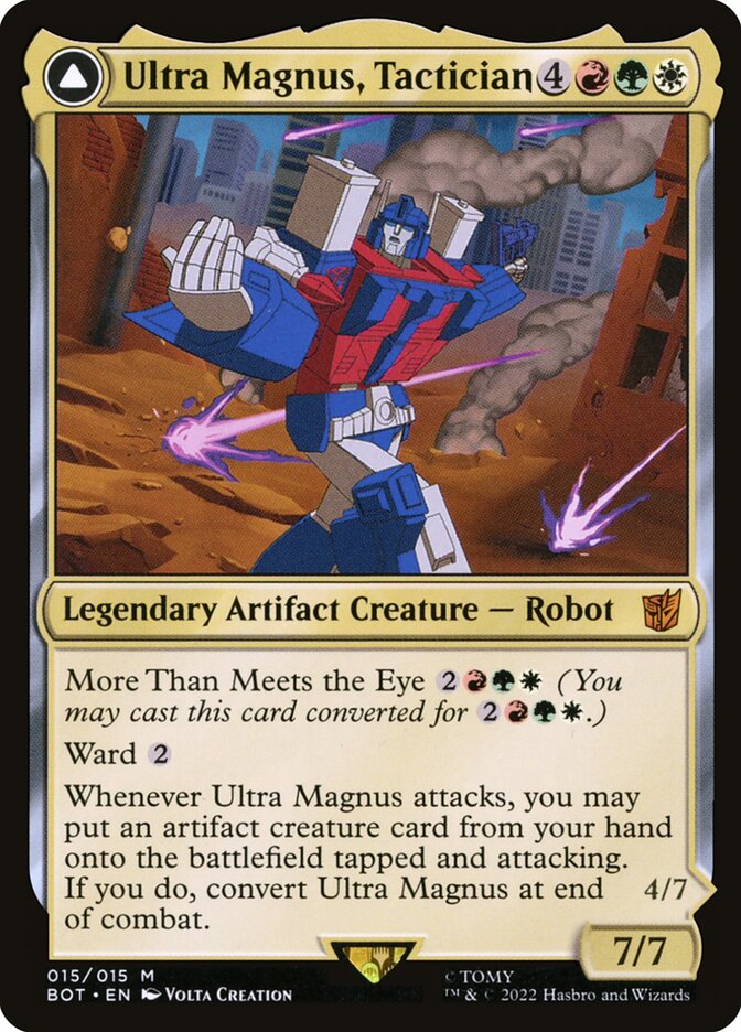 Ultra Magnus, Tactician // Ultra Magnus, Armored Carrier — Transformers (BOT) #15
