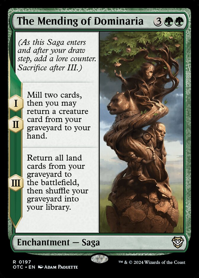 The Mending of Dominaria — Outlaws of Thunder Junction Commander (OTC) #197