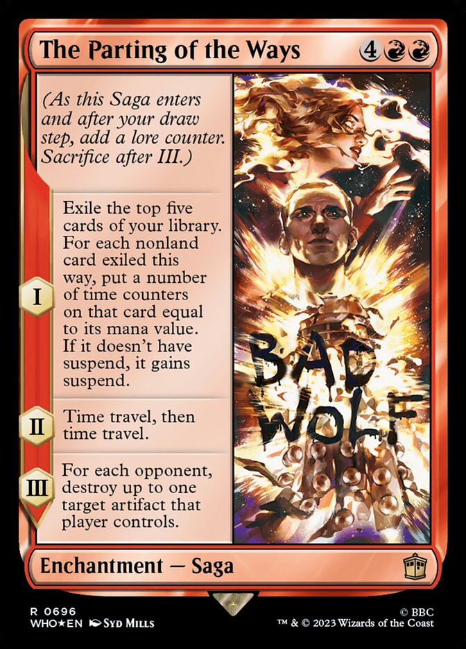 The Parting of the Ways — Doctor Who (WHO) #696