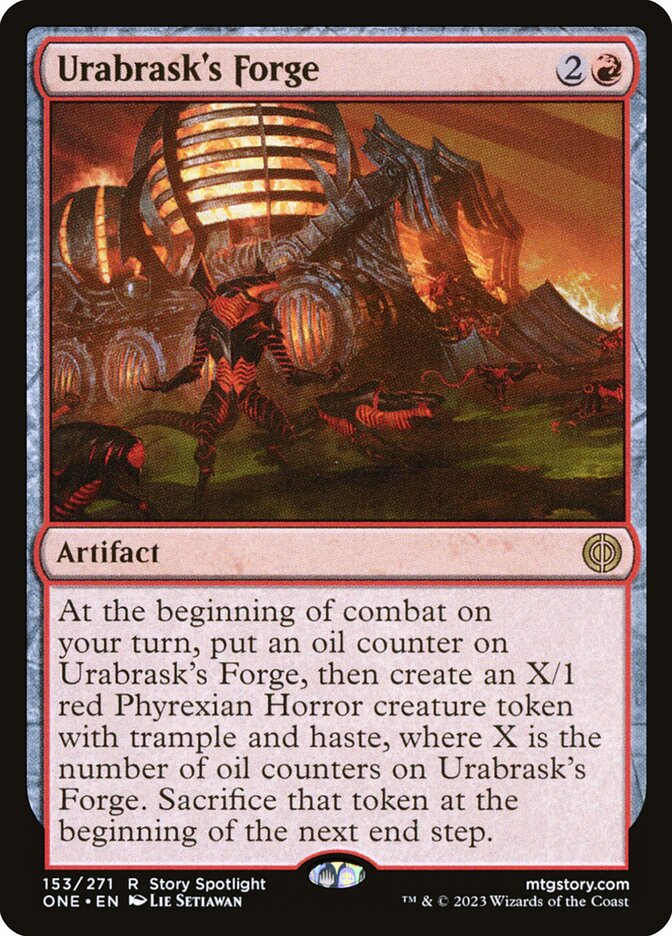 Urabrask's Forge — Phyrexia: All Will Be One (ONE) #153