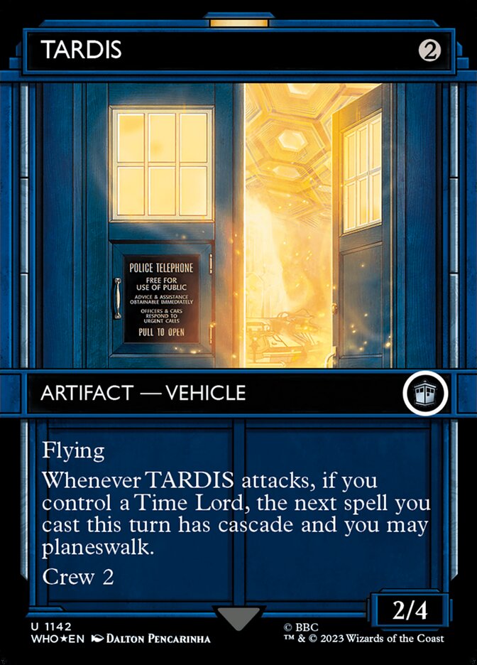 TARDIS — Doctor Who (WHO) #1142