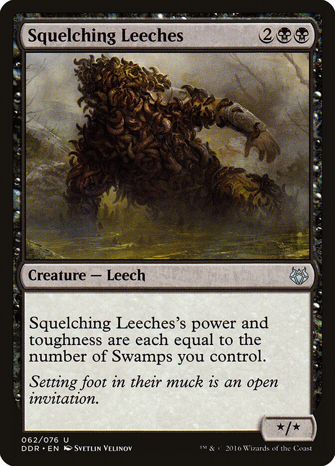 Squelching Leeches — Duel Decks: Nissa vs. Ob Nixilis (DDR) #62