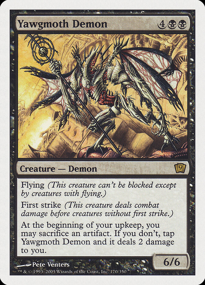 Yawgmoth Demon — Ninth Edition (9ED) #170