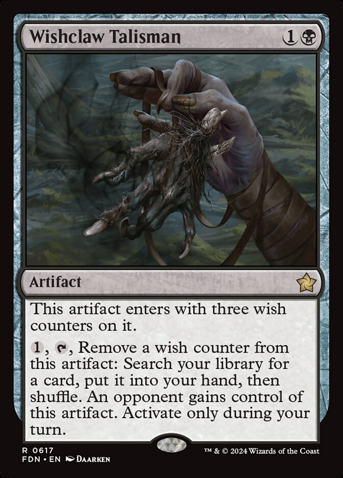 Wishclaw Talisman — Foundations (FDN) #617