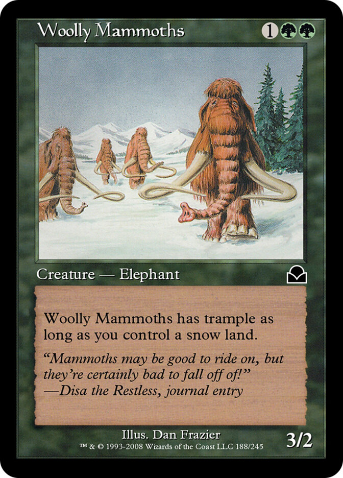 Woolly Mammoths — Masters Edition II (ME2) #188