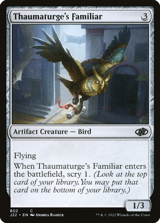 Thaumaturge's Familiar — Jumpstart 2022 (J22) #802