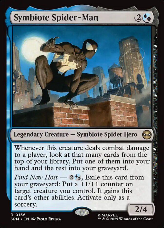 Symbiote Spider-Man — Marvel's Spider-Man (SPM) #156