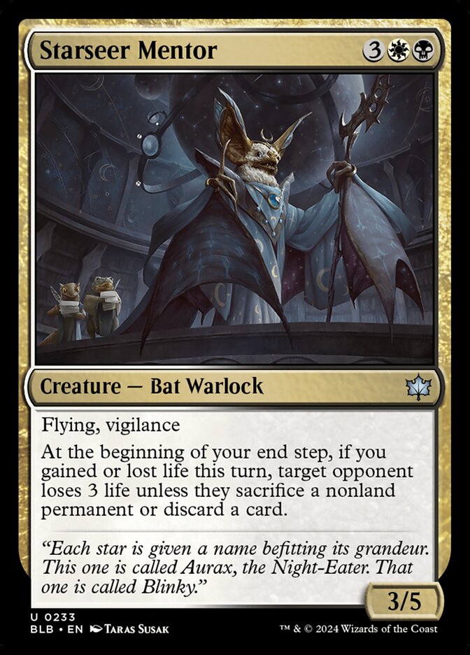 Starseer Mentor — Bloomburrow (BLB) #233