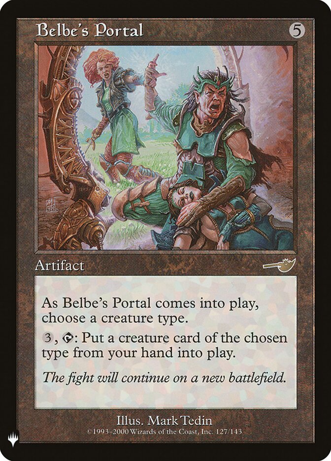 Belbe's Portal — The List (PLST) #NEM-127