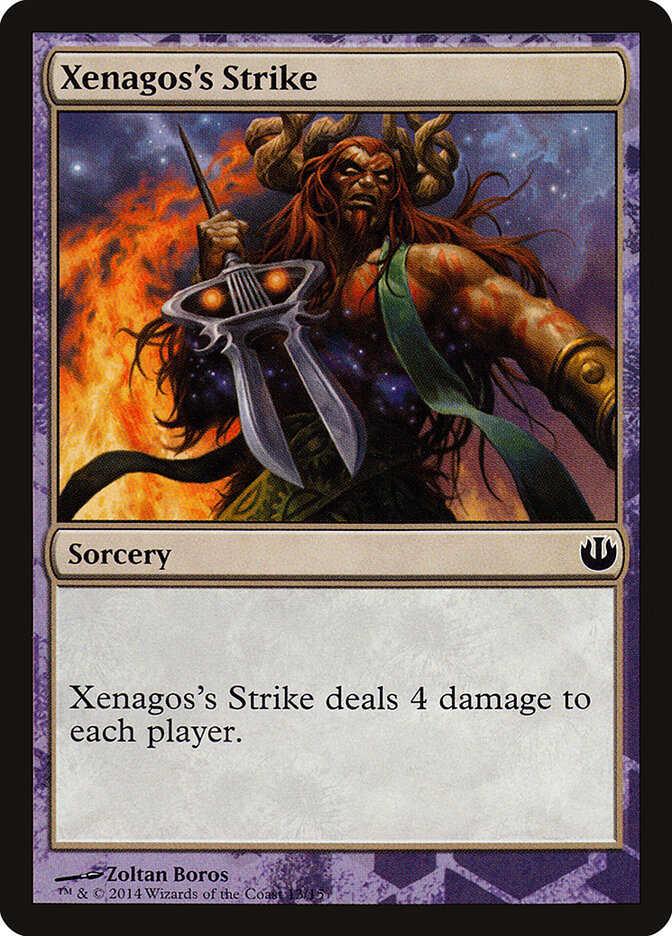 Xenagos's Strike — Defeat a God (TDAG) #13