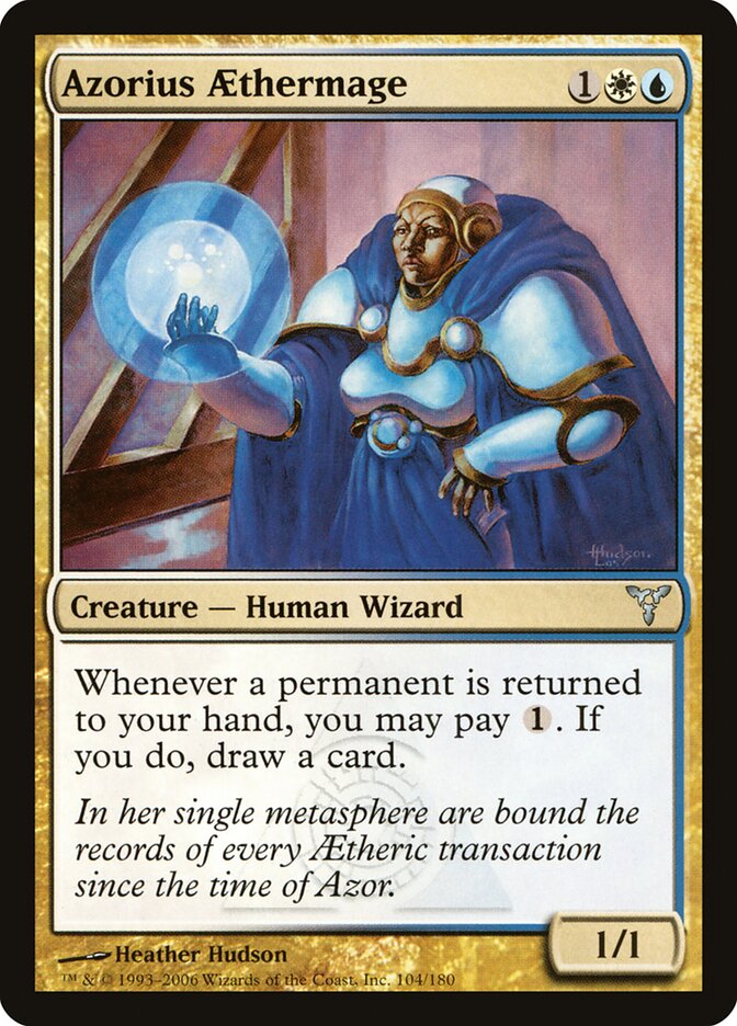 Azorius Aethermage — Dissension (DIS) #104