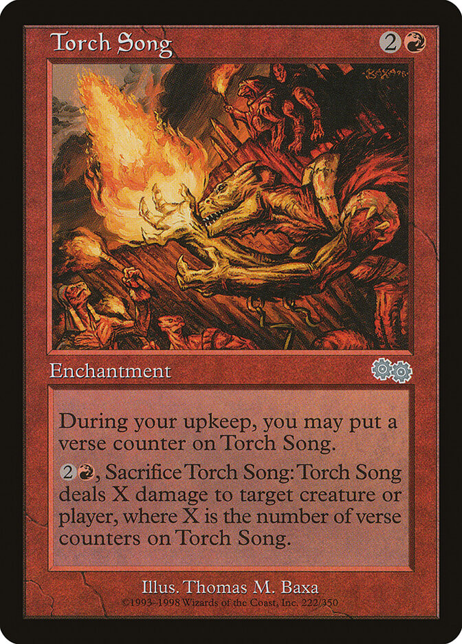 Torch Song — Urza's Saga (USG) #222