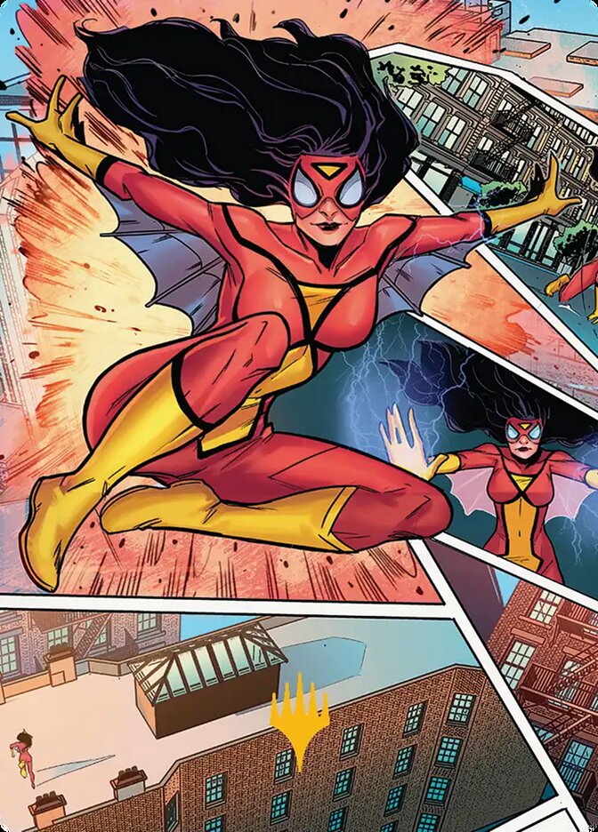 Spider-Woman, Stunning Savior // Spider-Woman, Stunning Savior — Marvel's Spider-Man Art Series (ASPM) #51