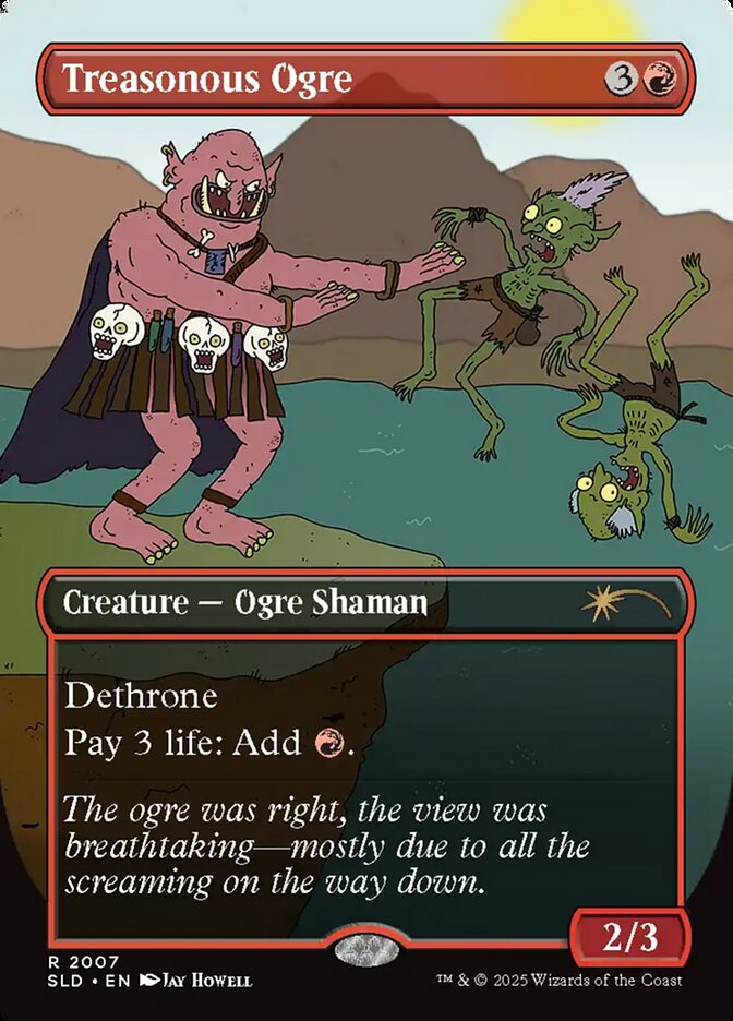 Treasonous Ogre — Secret Lair Drop (SLD) #2007