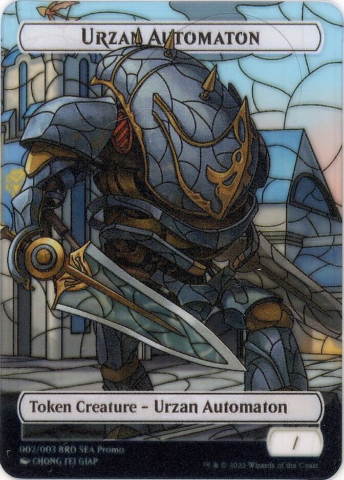 Urzan Automaton — The Brothers' War Southeast Asia Tokens (PTBRO) #2