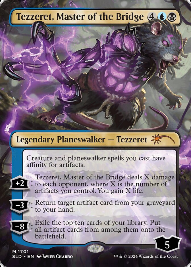 Tezzeret, Master of the Bridge — Secret Lair Drop (SLD) #1701