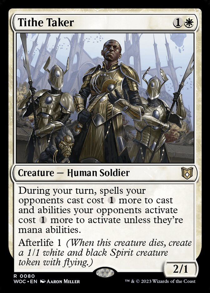 Tithe Taker — Wilds of Eldraine Commander (WOC) #80