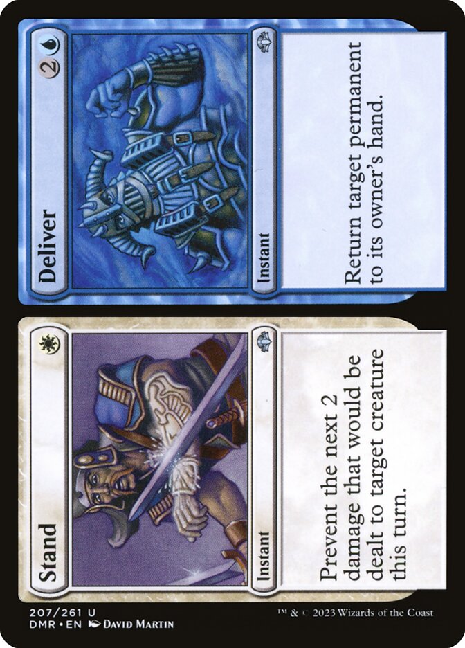 Stand // Deliver — Dominaria Remastered (DMR) #207
